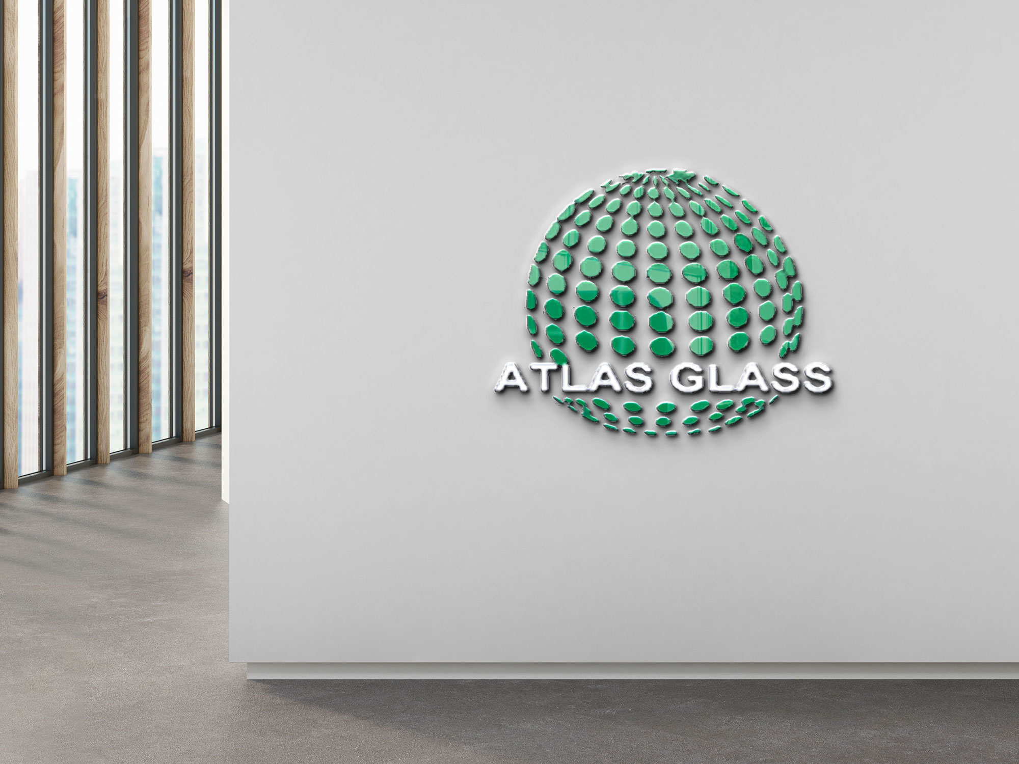 Atlas Glasses Logo Tasarımı