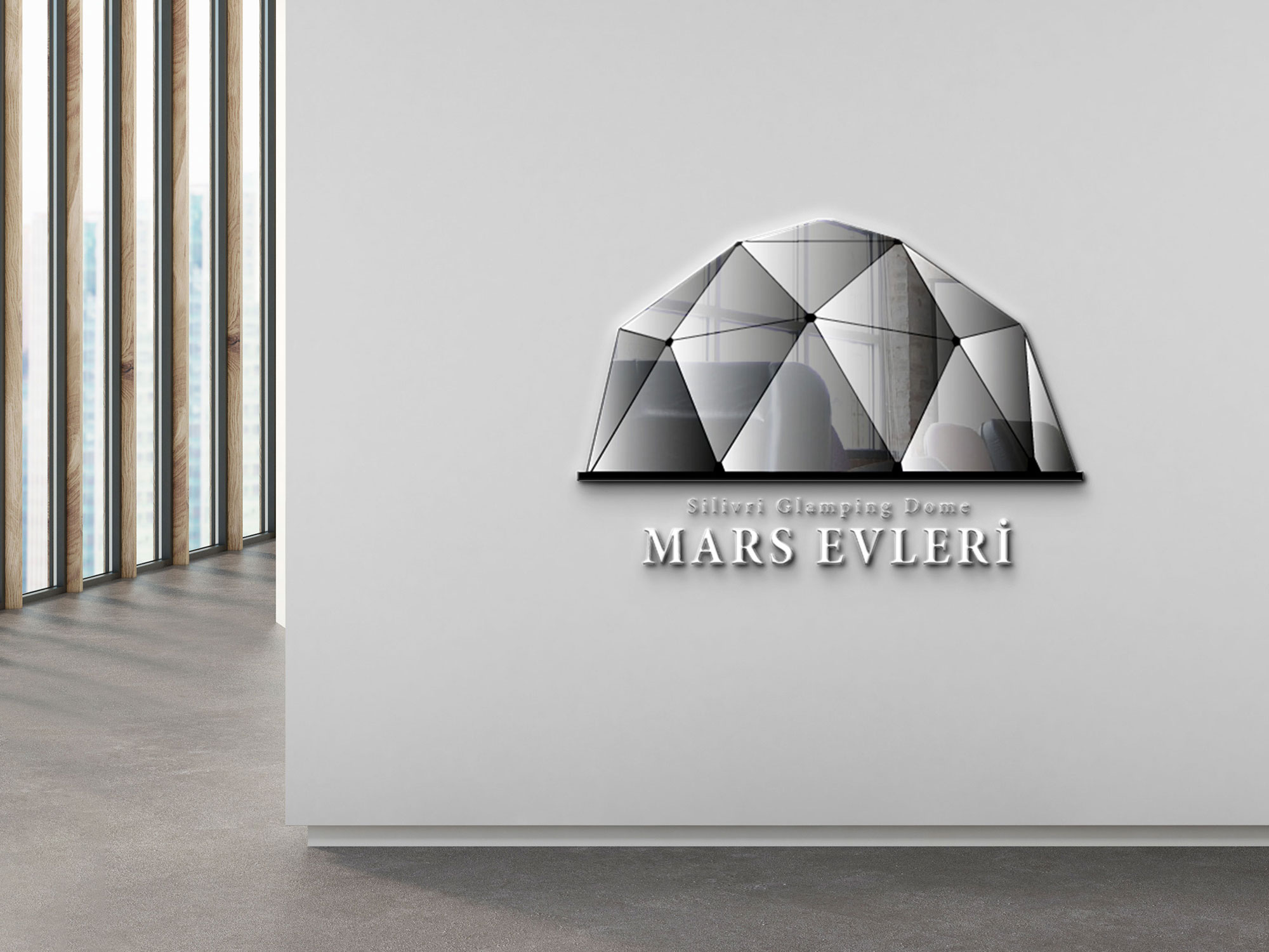 Mars Evleri Logo Tasarımı